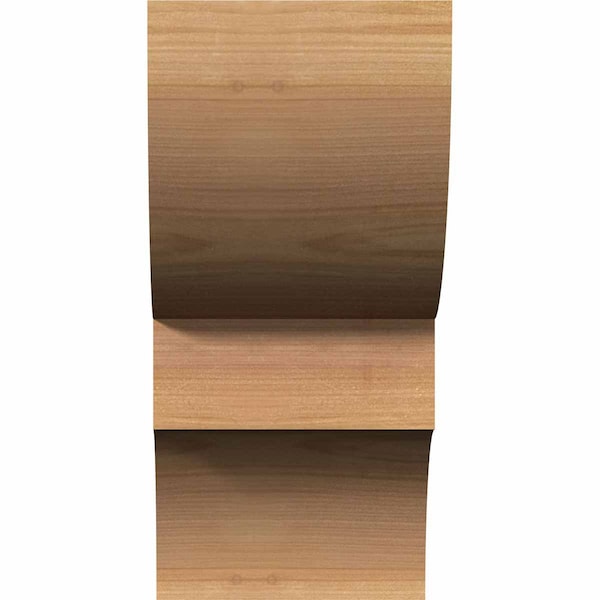 Ridgewood Smooth Rafter Tail, Western Red Cedar, 5 1/2W X 12H X 18L